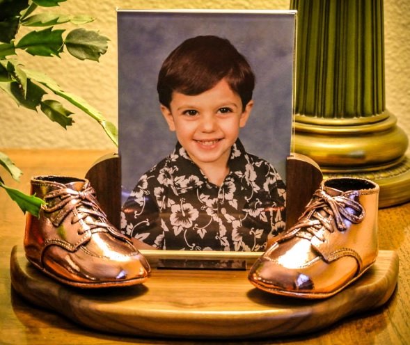 Rader's Engraving - Bronze Baby Shoes