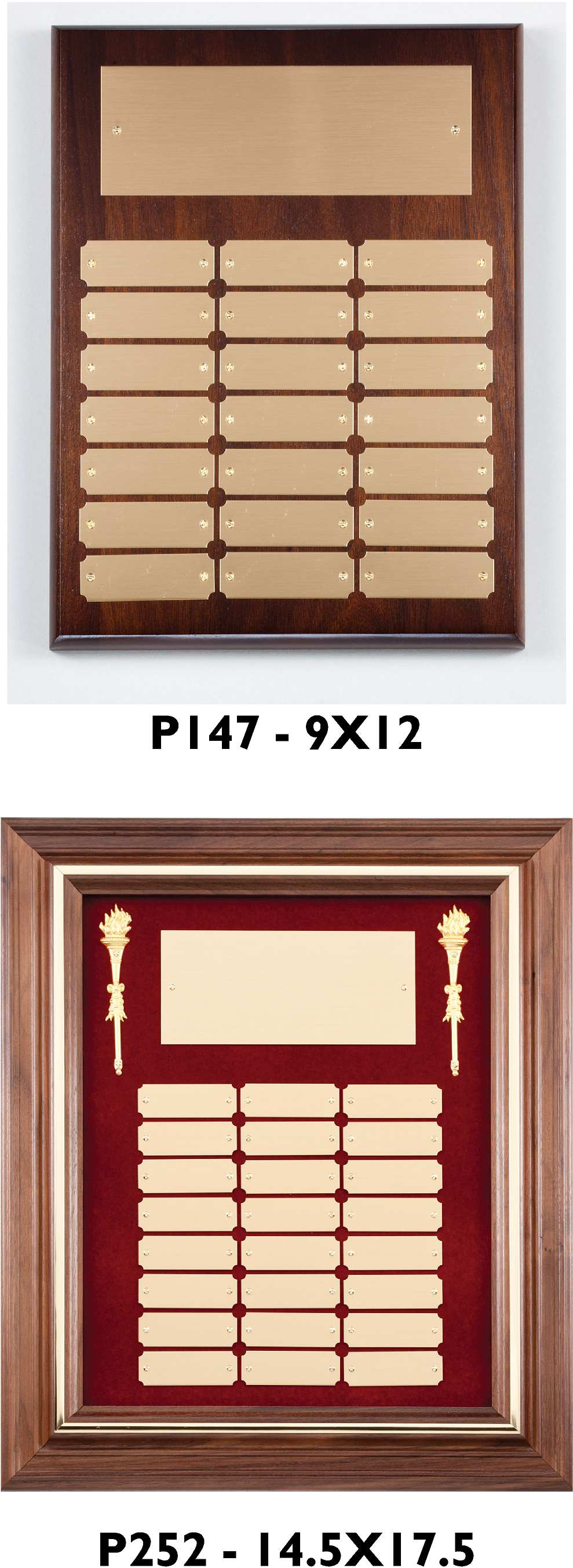 multiplate plaques